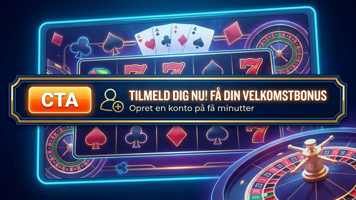 Tilmeld dig med bonus